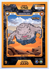 CARD POKEMON MASTER JOURNEYS 3R #291 GRAVELER 2023 PERU Edition TCG picture