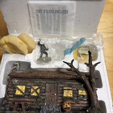 Broken miniature Hawthorne Village “Camp Crystal Lake Cabin”  picture