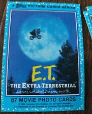 1982 E.T. Trading Cards Complete Set 1-87 Topps Barrymore picture
