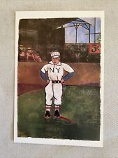 Moonlight Graham Postcard by Richard Merkin - Baseball 1994 picture