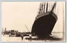 Postcard Florida Miami Disaster Beached Ship Wreck Rose Mahony 1920s Vintage picture