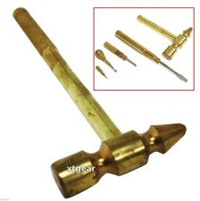 5 In 1 Hammer Screwdriver SetSolid Brass Construction (4 Assorted Screwdrivers) picture