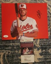 CONNOR NORBY SIGNED 8X10 PHOTO BALTIMORE ORIOLES JSA AUTHENTICATED #AP81614 picture