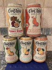 Lot Of 5 Different Empty 2026 Cape May Brewing New Jersey Craft Beer Cans picture