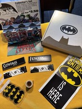1992 DC Comics Batman Retailer Promo Kit 4 Posters Shadow of the Bat Display Box picture
