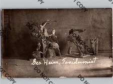 c1910 George Heim Birds Raccoon Taxidermist Taxidermy HUTCHINSON Kansas KS RPPC picture