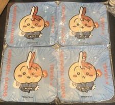 Lot of 4 My Hero Academia Chiikawa Towel Todoroki Usagi Japan 8