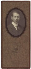 Harold Seba Young Cabinet Photo - E.L.H.S. Auburn, Maine Class of 1913 picture