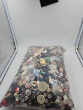 Lot Of Just Over 10 Lbs Of Vintage  Buttons  A Wide Variety picture
