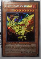 Yugioh, Holy Phoenix of Nephtys, Limited Edition, EEN DESE3, German picture