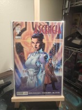 Ascencia #1 Jim Lee 1:25 variant + Black And White + Holofoil Rare Kickstarter.  picture