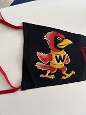 Vintage Wesleyan University Pennant Collegiate Ames Full Size 29” Cardinals Rare picture