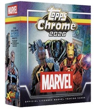 2026 TOPPS CHROME MARVEL COMICS MEGA BOX (56 Cards) Brand New Factory Sealed picture