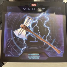 2026 Disney D23 Marvel Thor Stormbreaker Axe Relic Replica w/ Light & Sound picture
