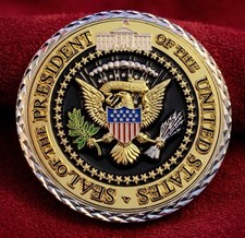 Rare Authentic 2nd Term President Donald J. Trump “Victory” Challenge Coin picture