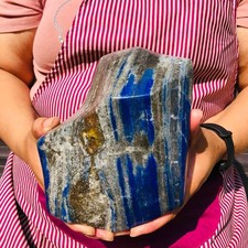 7.15LB Natural lapis lazuli mineral crystal polished healing specimen 2421 picture