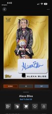 Topps WWE Slam 2026 Bell To Bell S2 Gold Signature Iconic Select picture