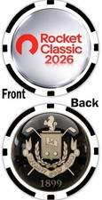 2026 Rocket Classic - DETROIT GOLF CLUB - COMMEMORATIVE POKER CHIP picture