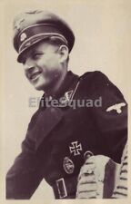 WW2 Picture GERMAN WWII PHOTO MICHAEL WITTMAN FAMOUS TANKIST TANK PANZER 2 706 picture