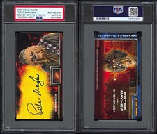 2005 Topps Star Wars ROTS Widevision Peter Mayhew Chewbacca SIGNED PSA AUTO 10 picture