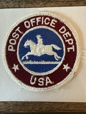 Vintage Pre 1971 USA Post Office Department Patch ~ BLOWOUT PRICE picture