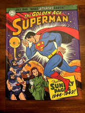 Superman Golden Age Sundays 1946-1949 HC IDW DC Newspaper Strips OOP-NICE picture
