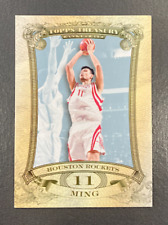 YAO MING 2008-09 TOPPS TREASURY RIP CARD PLATINUM 1/1 picture