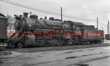 Virginian Ry  #468 2-8-2 Princeton WV 3-21-1959 New 5x8 Photo picture