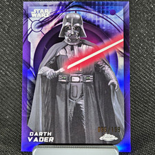 2026 Topps Chrome Star Wars Darth Vader #176 Kamino Refractor 096/199 Purple picture
