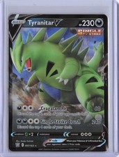 SWSH05: Battle Styles #097/163 Tyranitar V picture