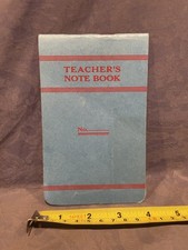 Hillburn&Scott Co., Beatrice NE SS-105 Teacher's Note Book picture