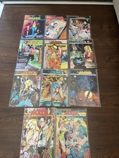 11 EARLY ADAM HUGHES Nice lot.  The Maze Agency run/lot: #15-23  in near mint E picture