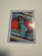 2025 Topps Chrome Disney Princess Jasmine Mickey Mouse Refractor 28 /28  picture