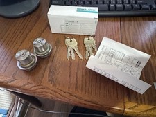 MIWA U9 TE0 CY Door Lock Cylinder Set 2 Keyed Alike Identical Cylinders JP New picture