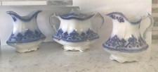 antique Flow Blue tea coffee service set picture