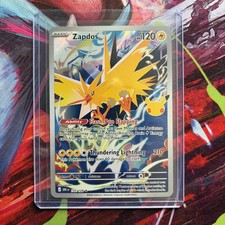 Pokémon Zapdos 133/128 – 30th Anniversary Celebrations–Ultra Rare Full Art Holo picture