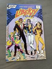 Vintage 1987 First Issue The Liberty Project #1 Eclipse Comic Book Indy Good picture