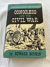 Congress and the Civil War by Edward Boykin 1955 HC/DJ Se1 picture