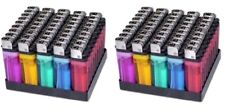 100 Pcs Full Size Disposable Butane Lighter Assorted Colors Wholesale Price picture