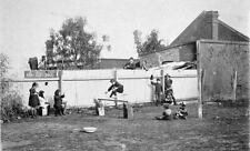 A backyard sports meeting Wahgunyah Victoria 1922 OLD PHOTO picture