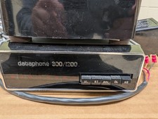 Bell System Dataphone 300/1200 Data Set 212A Modem Telephone + Manual Vintage picture