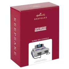 2021 Super NES Console Super Nintendo Entertainment Hallmark Keepsake Ornament picture