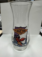 VTG Red Lobster Hurricane Cocktail Glass w/ Sailing Lobster Clear Glass 20 oz. picture
