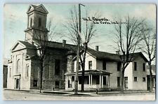 La Porte Indiana Postcard ME Church Building Exterior View 1910 Vintage Antique picture