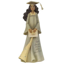Foundations by Karen Hahn - Graduation Girl African American Figurine - 6010544 picture