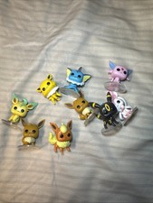 Pokemon Funko Pocket Pop Lot of 9 Figures Eevee Espeon Umbreon Eevolution Lot picture