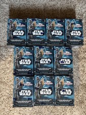 2026 Topps Chrome Star Wars Factory Sealed Value Blaster Box Lot of 10 - In Hand picture