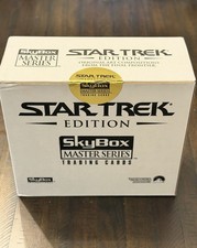 1993 STAR TREK Master Series 1 Trading Card Factory Case of 10 Sealed Boxes picture