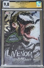 Marvel Venom: Separation Anxiety #1 7/24 Mike Mayhew Variant CGC 9.8 Signed COA picture