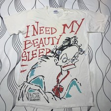 Vintage 101 Dalmatians Cruella Disney Store Shirt “I Need My Beauty Sleep” picture